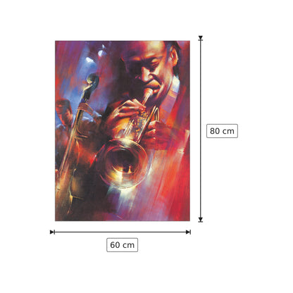 Hot Jazz - VEGA - cm 60x80 - Pannello in MDF