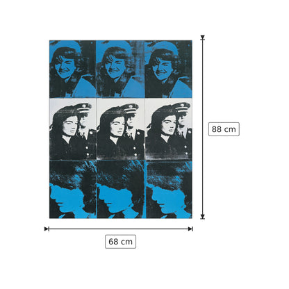 Jacqueline - WARHOL - cm 68x88 - Pannello in MDF