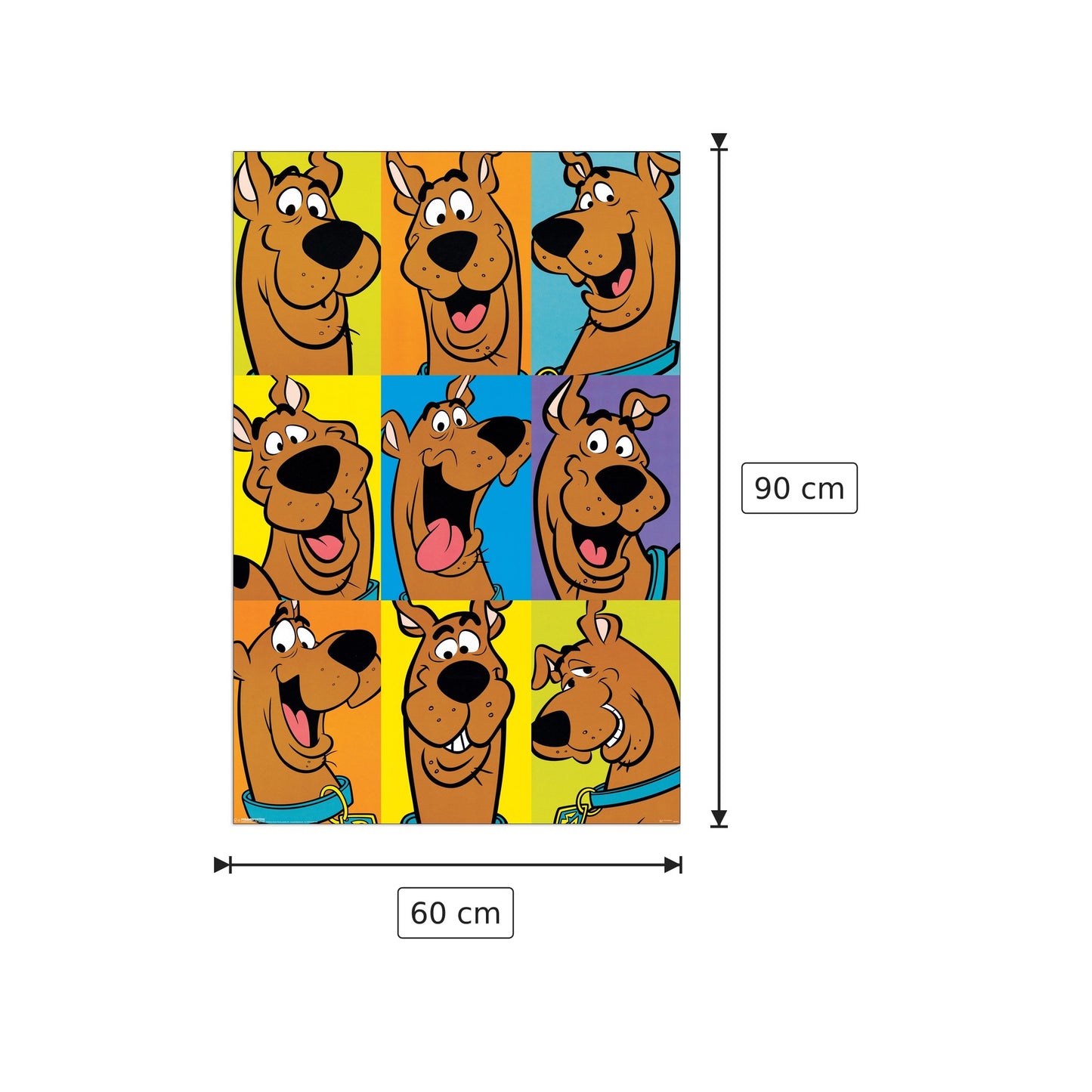 Scooby Doo - NULL - cm 60x90 - Pannello in MDF