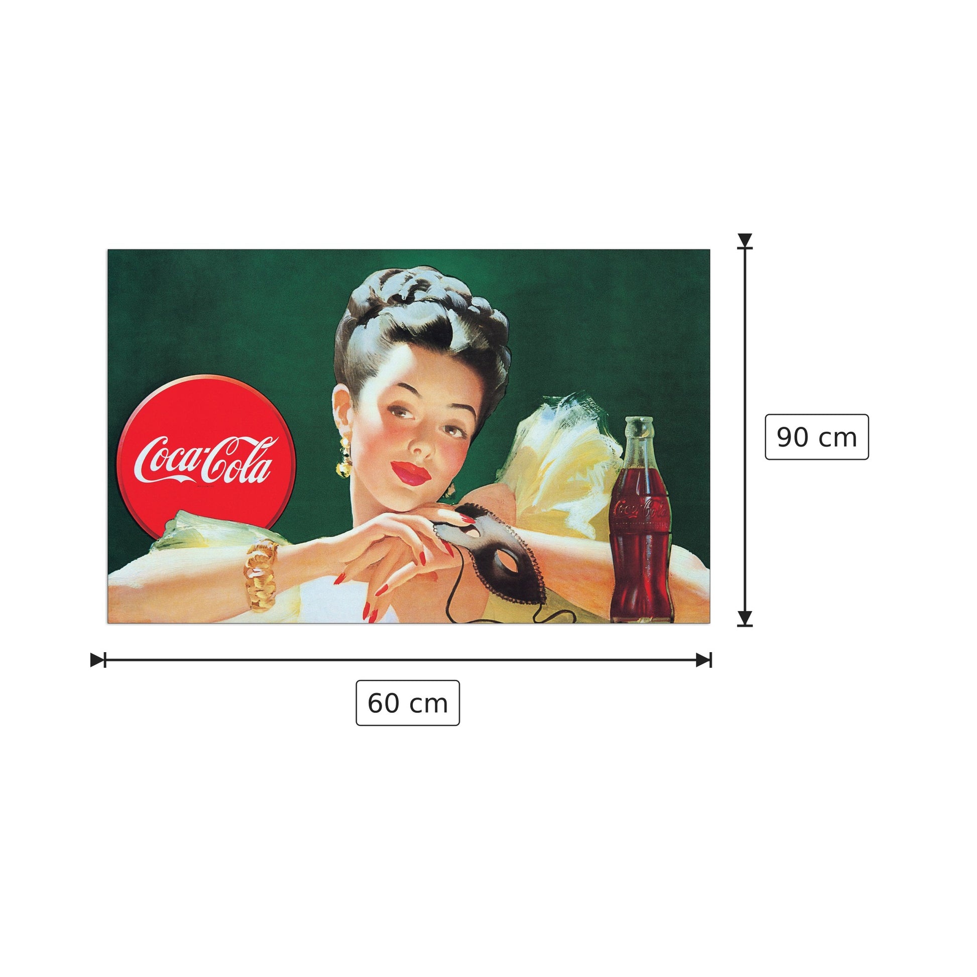 Coca-Cola - NULL - cm 60x90 - Pannello in MDF