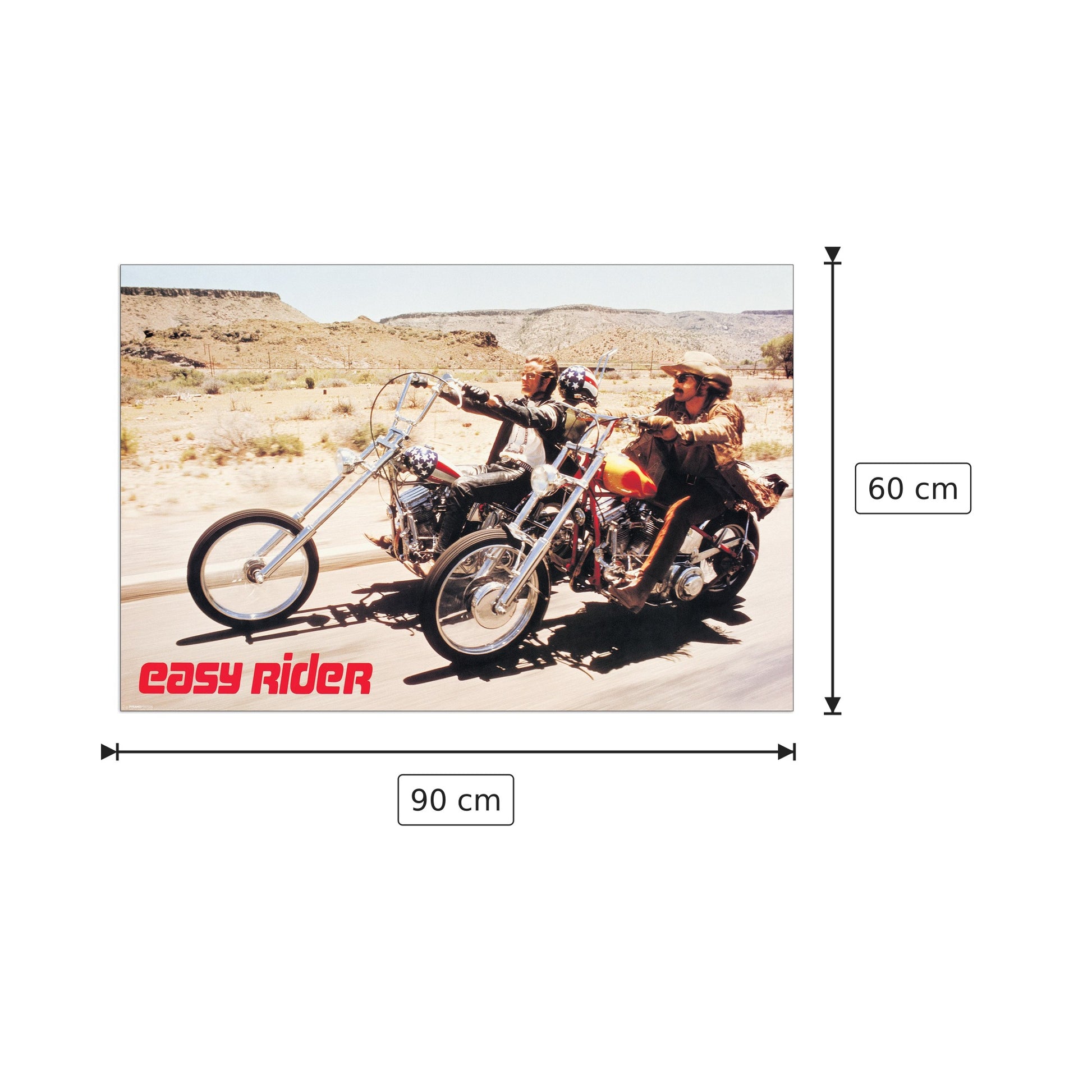 Easy Rider - NULL - cm 90x60 - Pannello in MDF