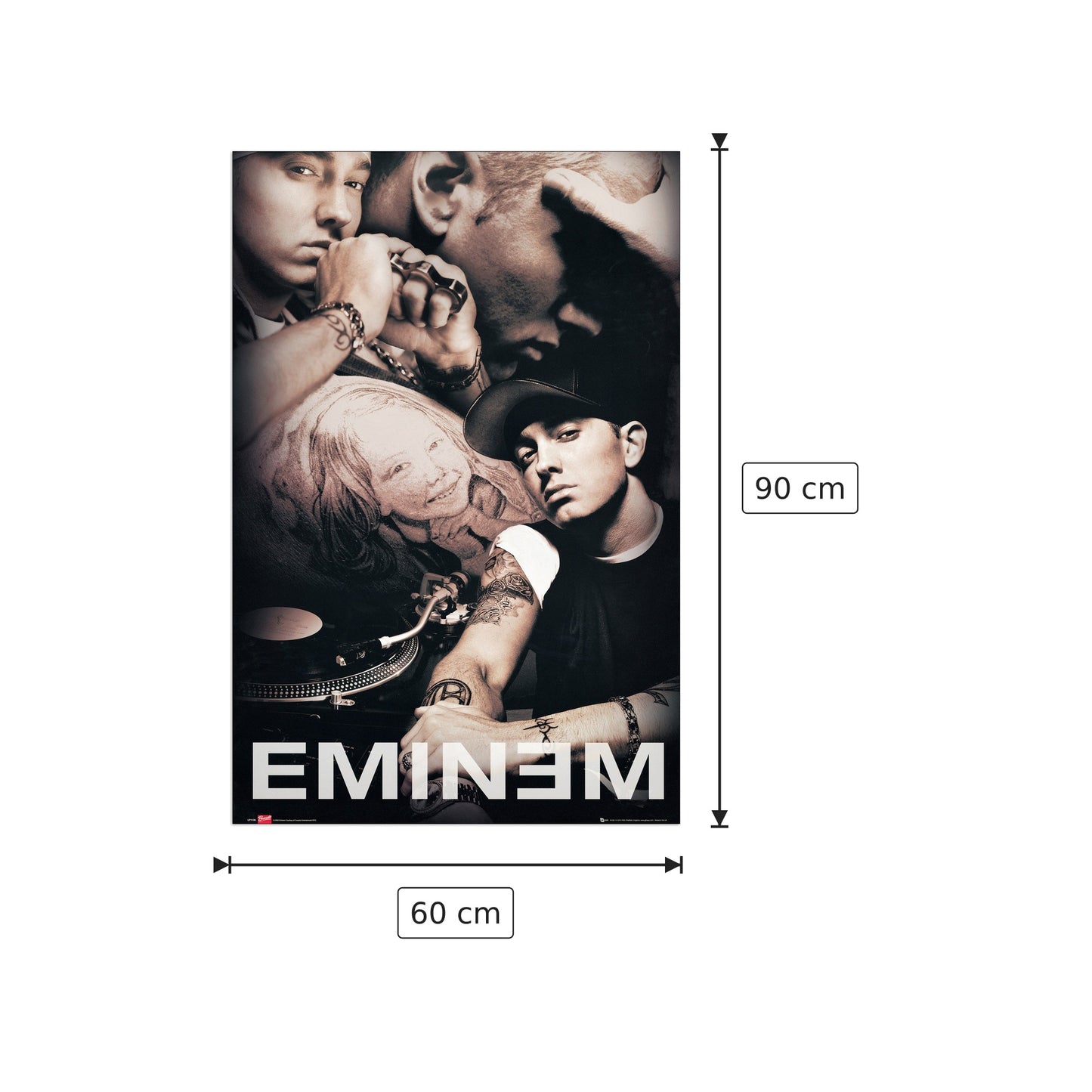 Eminem - NULL - cm 60x90 - Pannello in MDF