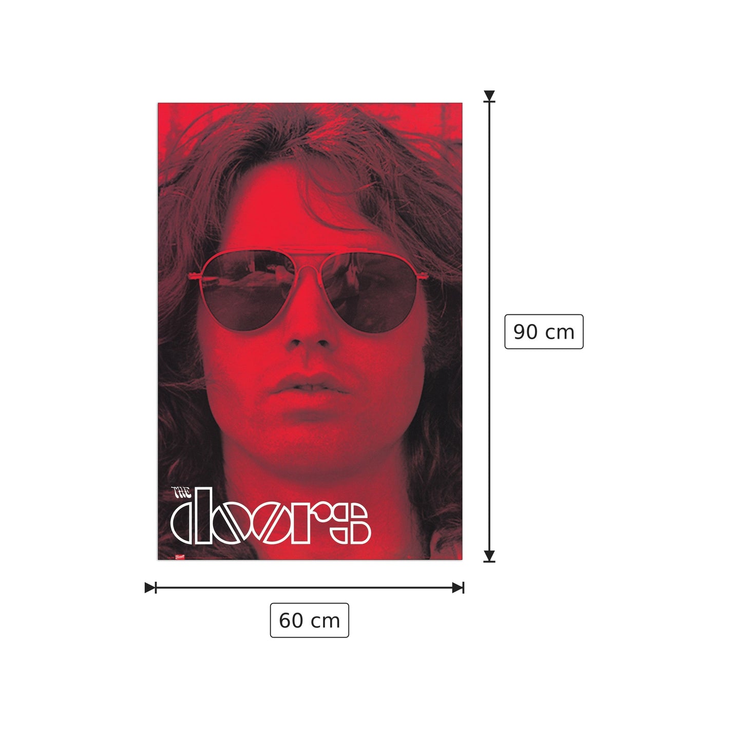 The Doors - NULL - cm 60x90 - Pannello in MDF