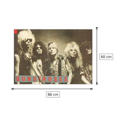 Guns N' Roses - NULL - cm 86x60 - Pannello in MDF