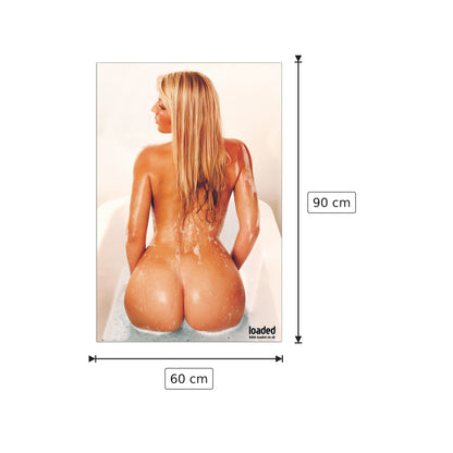 nudo di donna - LOADED - cm 60x90 - Pannello in MDF