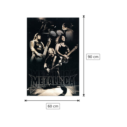 Metallica - NULL - cm 60x90 - Pannello in MDF