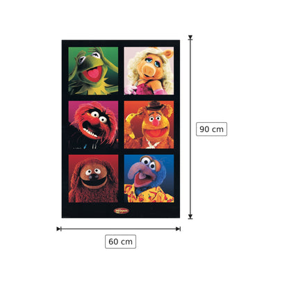 The Muppets - NULL - cm 60x90 - Pannello in MDF