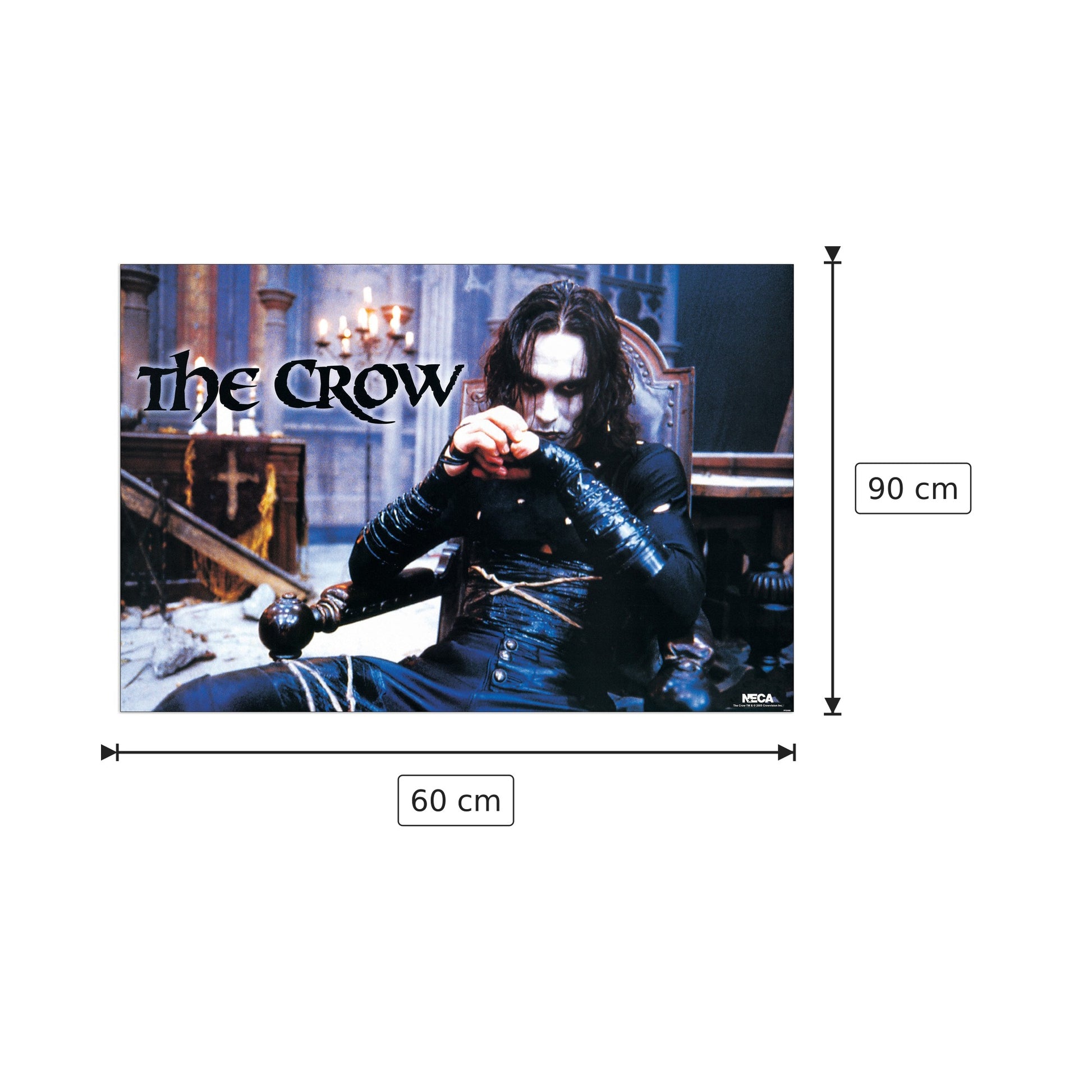 The Crow - NULL - cm 60x90 - Pannello in MDF