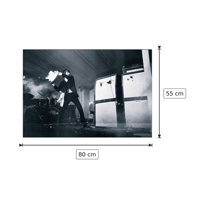 The Who - NULL - cm 80x55 - Pannello in MDF