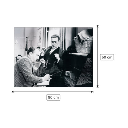 Totò, Peppino e la malafemmina - NULL - cm 80x60 - Pannello in MDF
