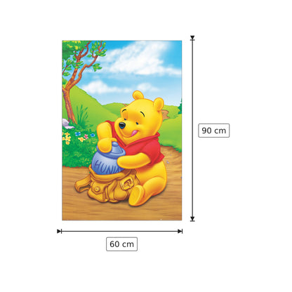 Winnie the Pooh - DISNEY - cm 60x90 - Pannello in MDF