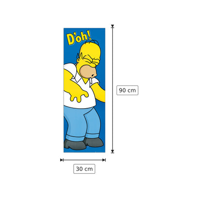 Homer Doh - The Simpsons - cm 30x90 - Pannello in MDF