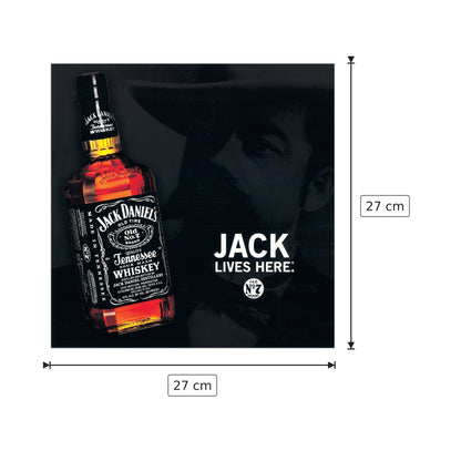Jack Daniel's - ANONYMOUS - cm 27x27 - Pannello in MDF