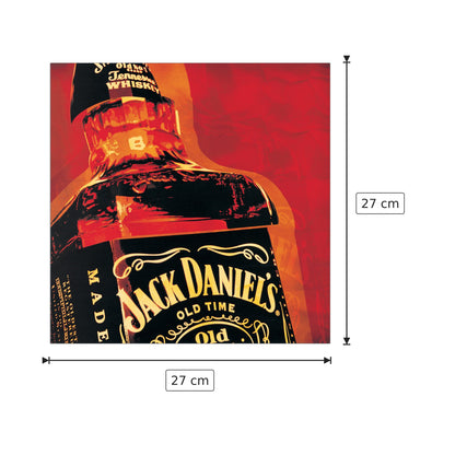 Jack Daniel's - ANONYMOUS - cm 27x27 - Pannello in MDF