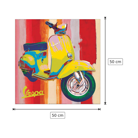 Pop Vespa I - SALVINI - cm 50x50 - Pannello in MDF