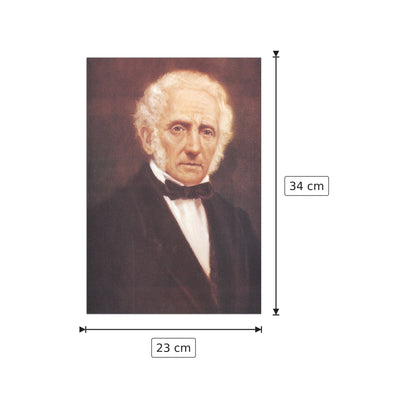 Alessandro Manzoni - NULL - cm 23x34 - Pannello in MDF