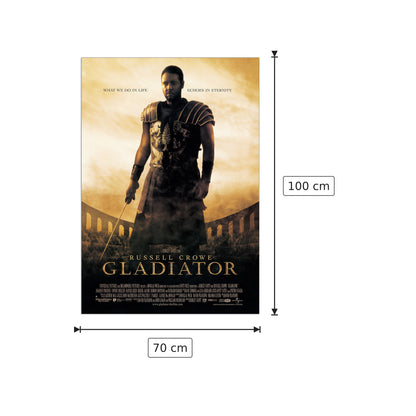 Il gladiatore - NULL - cm 70x100 - Pannello in MDF