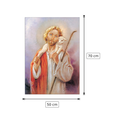 Cristo pasquale - NULL - cm 50x70 - Pannello in MDF