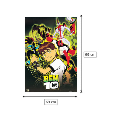 Ben 10 - NULL - cm 69x99 - Pannello in MDF