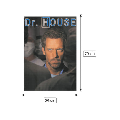 Gregory House - NULL - cm 50x70 - Pannello in MDF