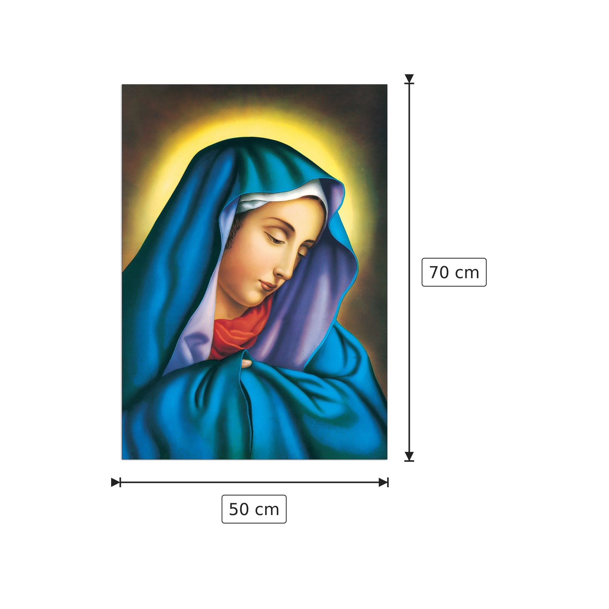 Addolorata - NULL - cm 50x70 - Pannello in MDF
