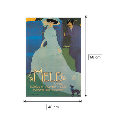 Eleganti novità - MELE - cm 48x68 - Pannello in MDF