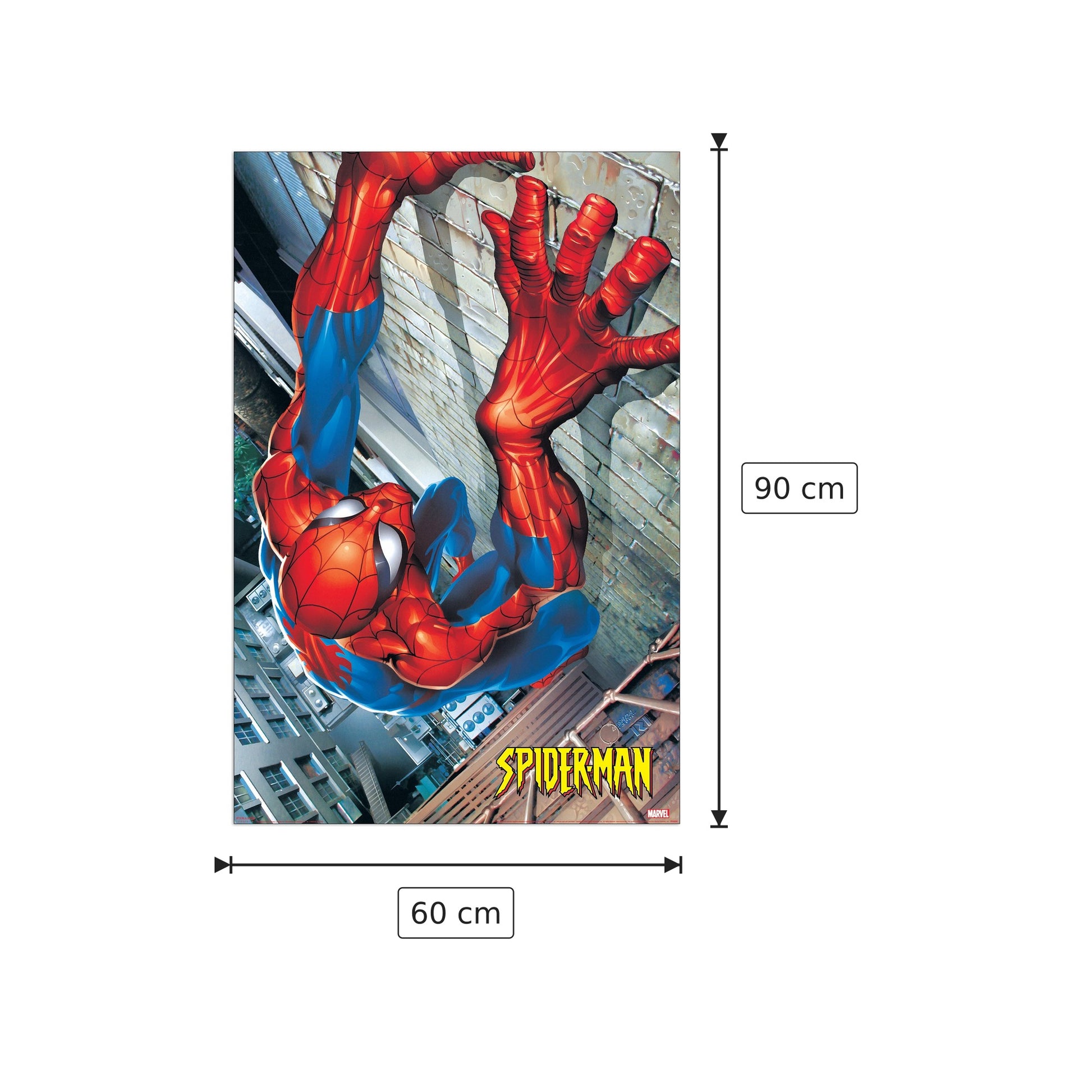 Spiderman - NULL - cm 60x90 - Pannello in MDF