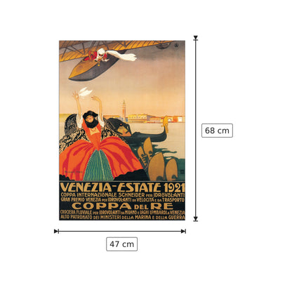 Venezia, Coppa del Re - NULL - cm 47x68 - Pannello in MDF