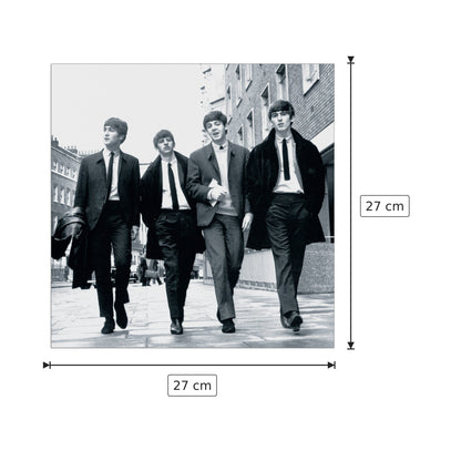 Beatles - Londra - ANONYMOUS - cm 27x27 - Pannello in MDF