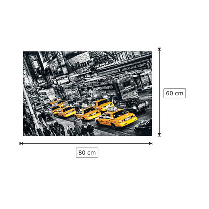 Fila di taxi - FELDMANN - cm 80x60 - Pannello in MDF