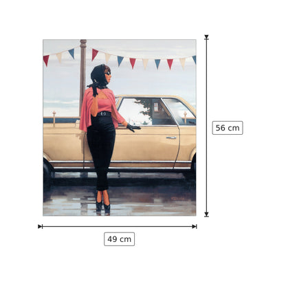 Un'estate all'improvviso - VETTRIANO - cm 49x56 - Pannello in MDF