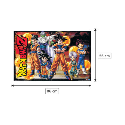 Dragon Ball Z - Dragonball Z - cm 86x56 - Pannello in MDF