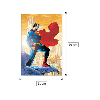 Superman - JIM LEE - cm 61x91 - Pannello in MDF