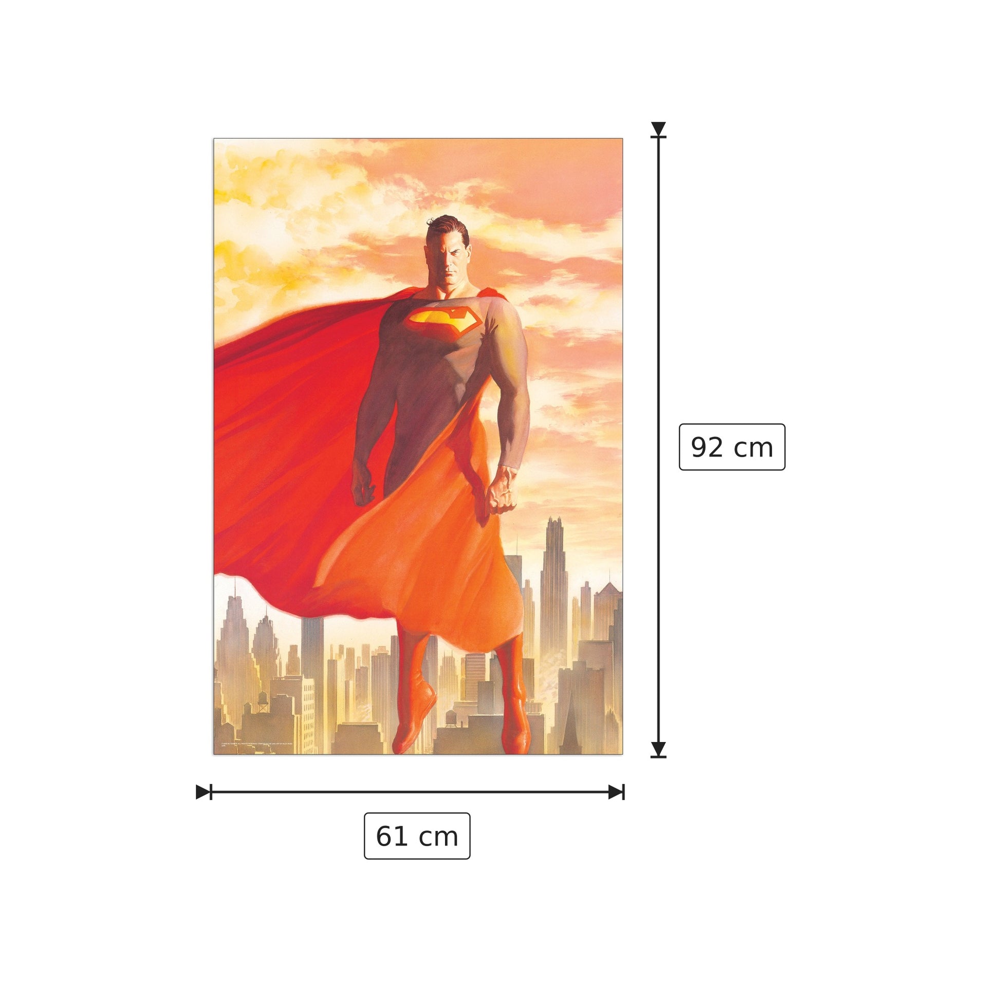 Superman - NULL - cm 61x92 - Pannello in MDF