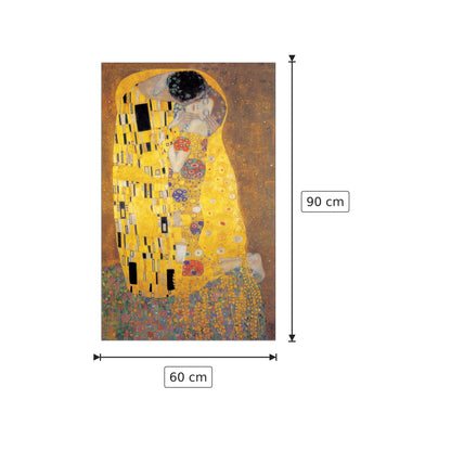 Il bacio - KLIMT - cm 60x90 - Pannello in MDF