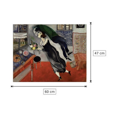 Compleanno - CHAGALL - cm 60x47 - Pannello in MDF