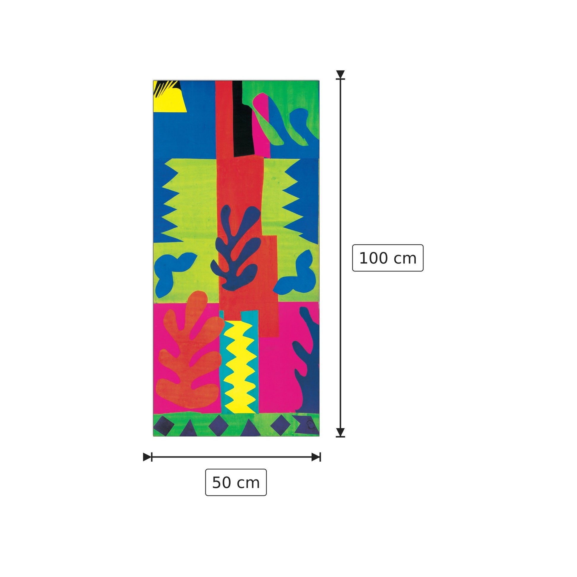 La vite - MATISSE - cm 50x100 - Pannello in MDF