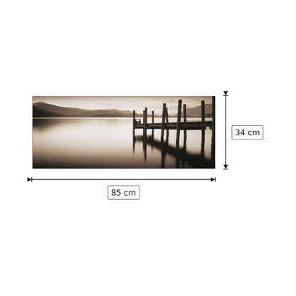 Banchina di Derwent Water - SHEPHERS - cm 85x34 - Pannello in MDF