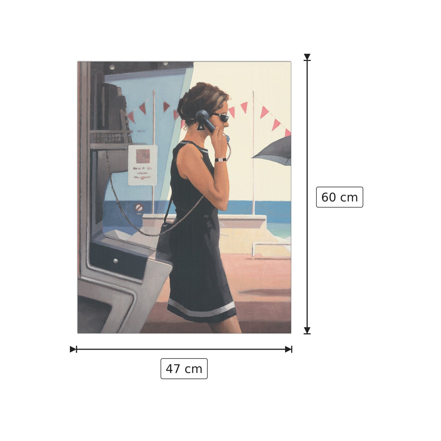 La sua vita segreta - VETTRIANO - cm 47x60 - Pannello in MDF