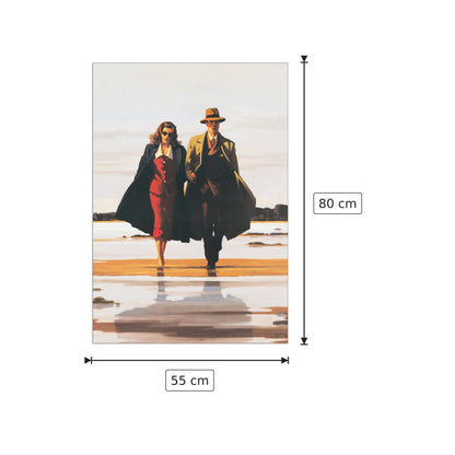 La strada verso il nulla - VETTRIANO - cm 55x80 - Pannello in MDF