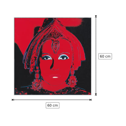 La stella - WARHOL - cm 60x60 - Pannello in MDF