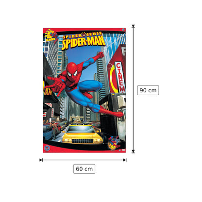 Spiderman New York - SPIDERMAN - cm 60x90 - Pannello in MDF