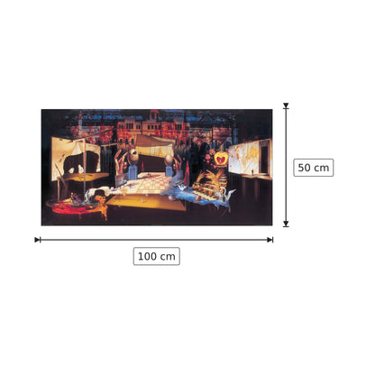 Opera 1 - DALÌ - cm 100x50 - Pannello in MDF