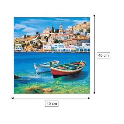 Golfo mediterraneo - GALASSO - cm 40x40 - Pannello in MDF