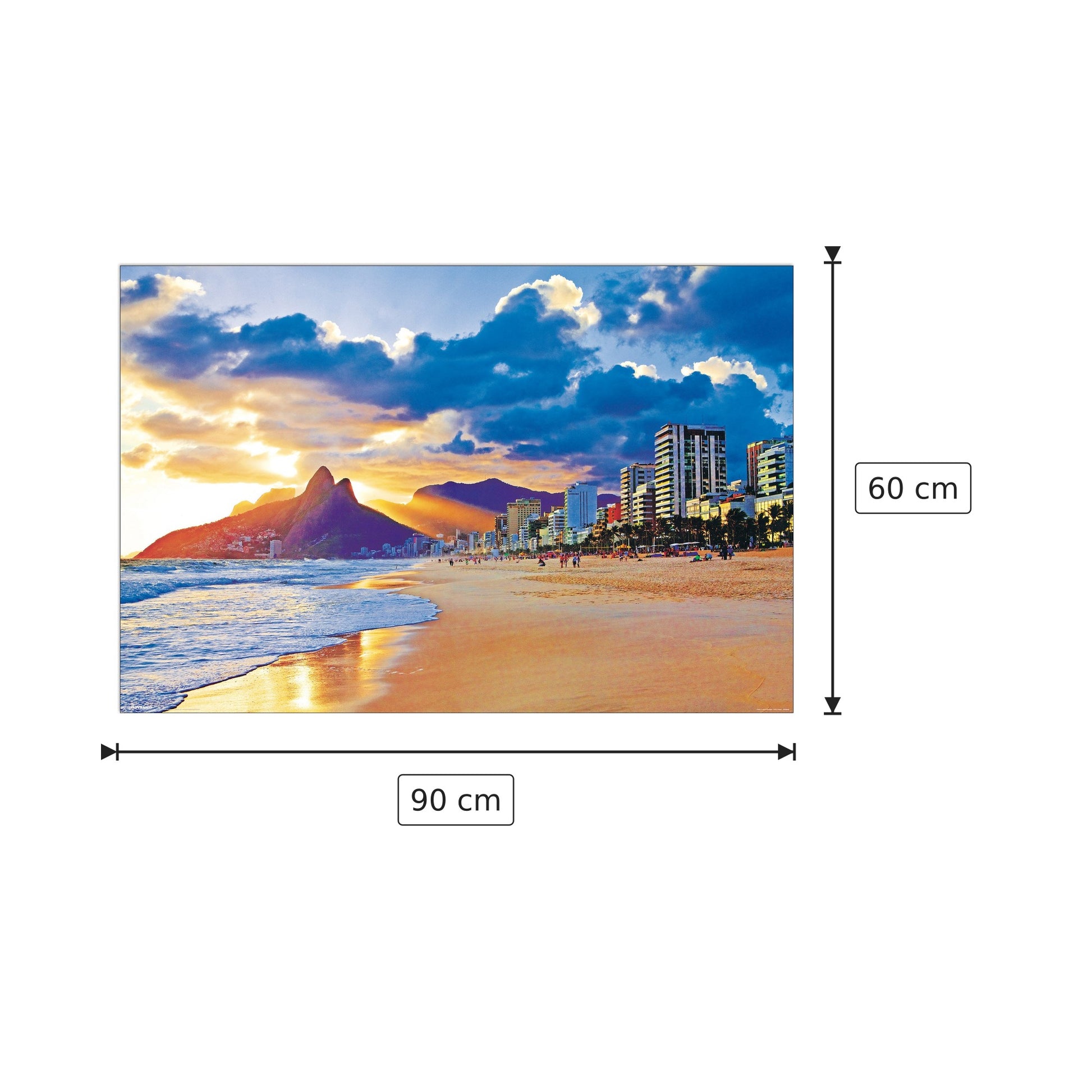 Rio - NULL - cm 90x60 - Pannello in MDF