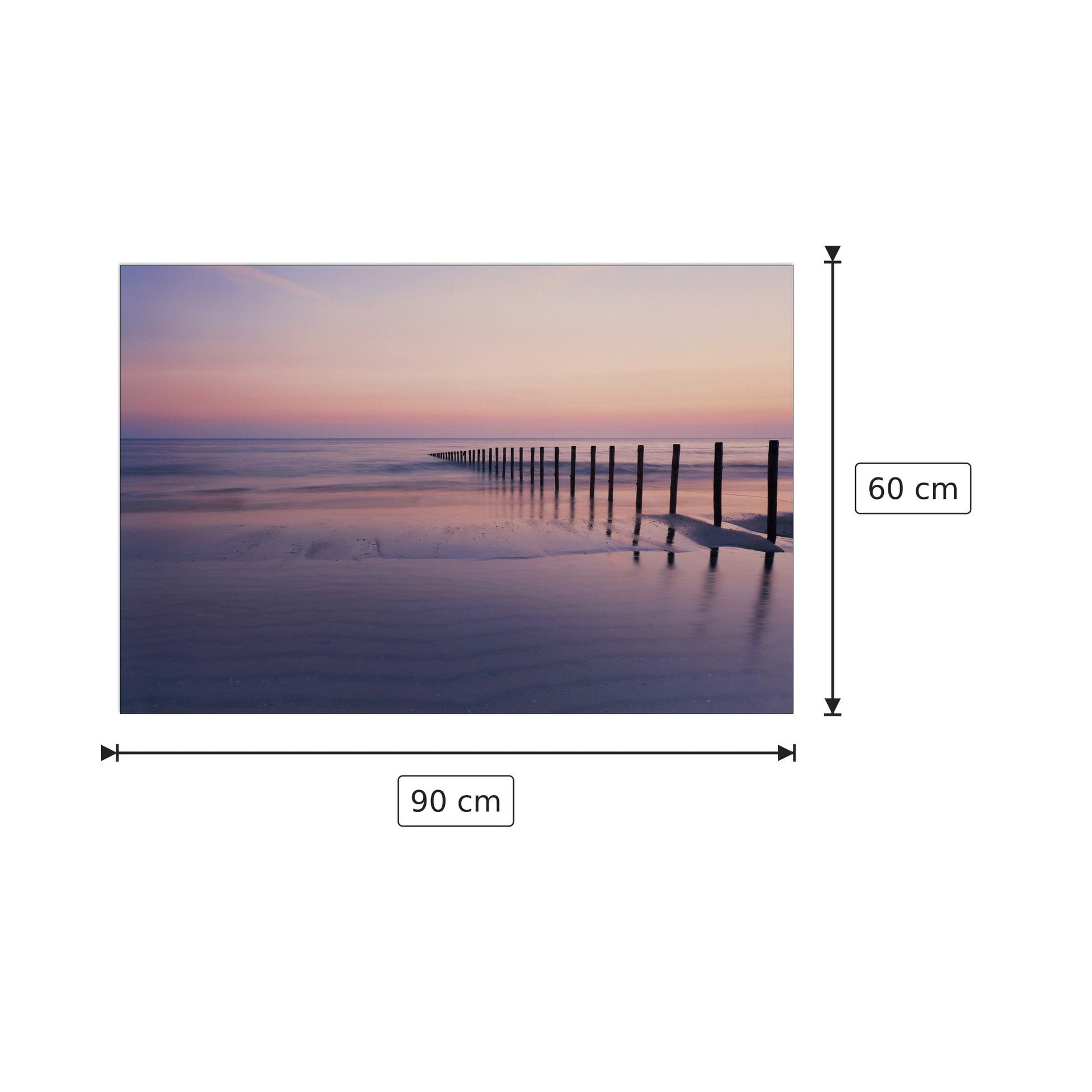 Frangiflutti - BREAKWATER - cm 90x60 - Pannello in MDF