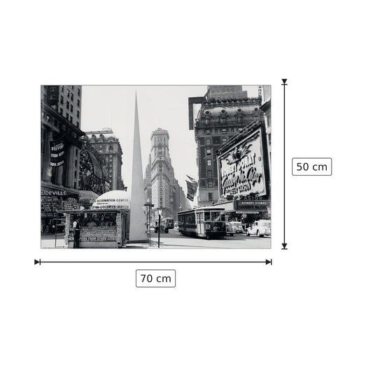 Times Square - Orkin - cm 70x50 - Pannello in MDF