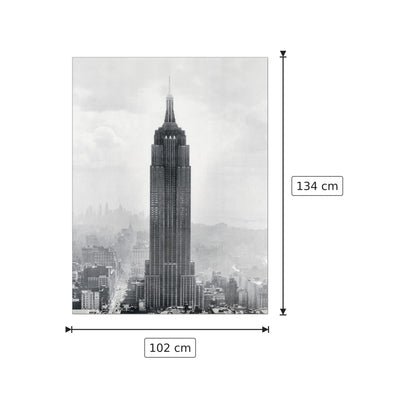 Empire State Building - cm 102x134 - Pannello in MDF