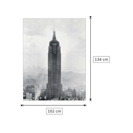 Empire State Building - cm 102x134 - Pannello in MDF