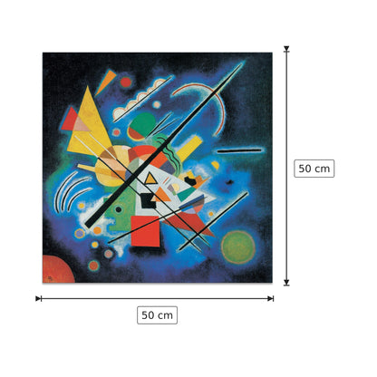 Dipinti in blu - KANDINSKY - cm 50x50 - Pannello in MDF